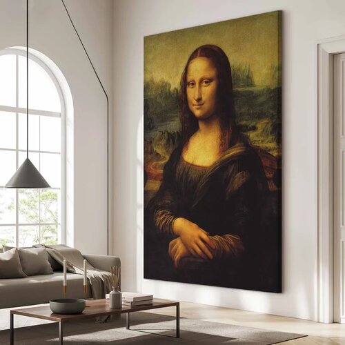  XXL slika - Leonardo da Vinci &amp;ndash; Mona Lisa 120x180 Slike
