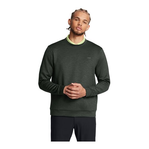 Under Armour UA Shirt Drive Midlayer Crew LS, Forest Green/Nordic Green - S, (21582129) Cene