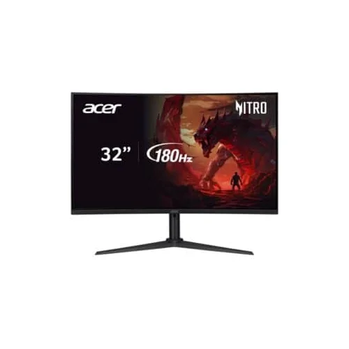  Monitor zakrivljeni Acer 32″ Nitro XZ2 QHD 180Hz VA, 400cd, 1ms