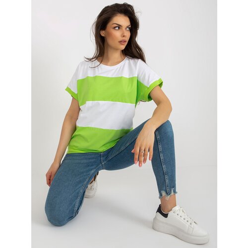 RELEVANCE Blouse-RV-BZ-8640.36X-white-green Cene
