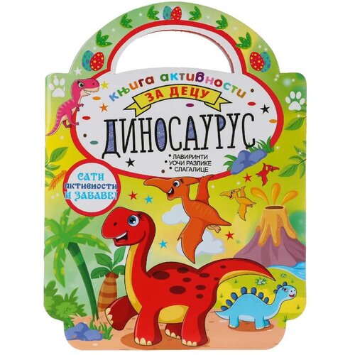  Bojanka sa aktivnostima Colorino Dinosaurus Slike