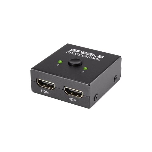 SpeaKa Professional 2 ulaza HDMI prekidač Dvosmjerno korištenje 3840 x 2160 piksel Cijene