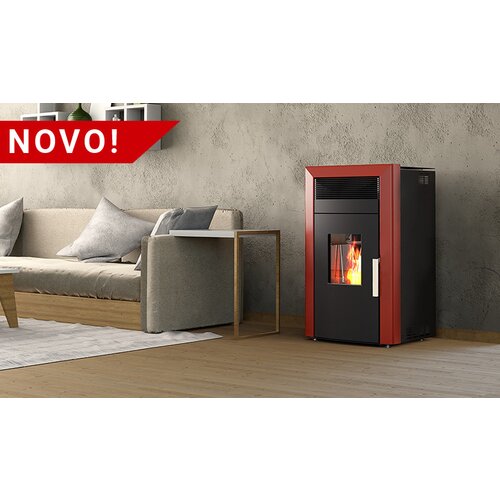 Alfa Plam PEĆ NA PELET ALFA COMMO 12 ETAŽ CRVENA, (8606020940290) Cijene