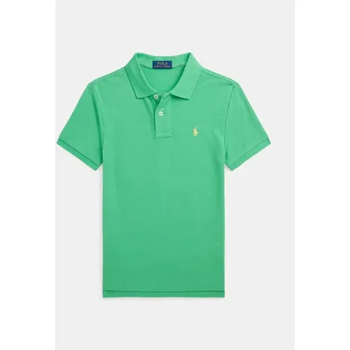 Polo Ralph Lauren Polo majica 323708857166 Zelena Slim Fit