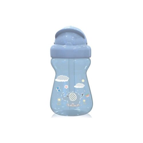 Mini sportska flasica sa slamcicom 6+ animals moonlight blue ( 10200740001 ) Cene