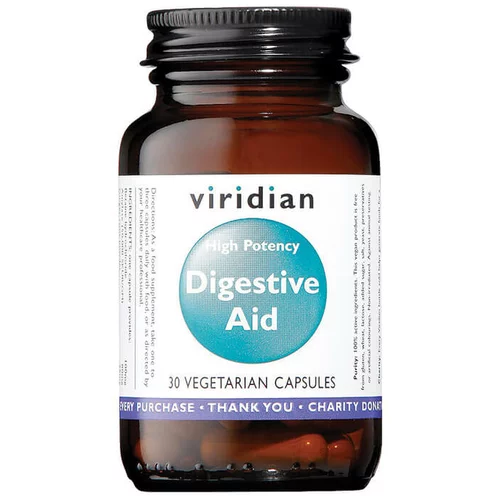Viridian Nutrition Pomoč za prebavo - prebavni encimi (90 kapsul)
