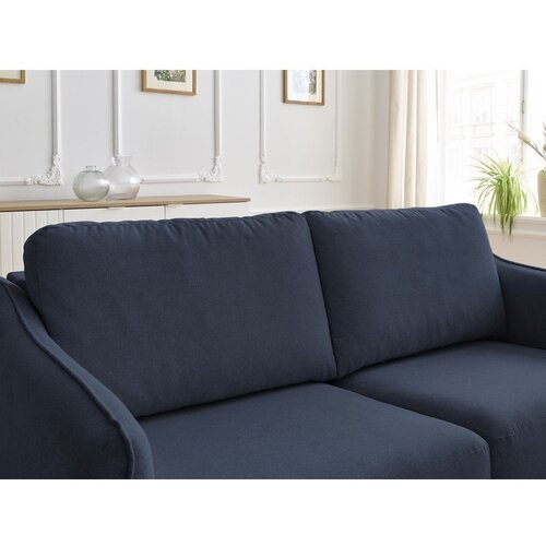 Bobochic Paris Temno modra sedežna garnitura za spanje/raztegljiva 178 cm Lenny &amp;ndash; Slike