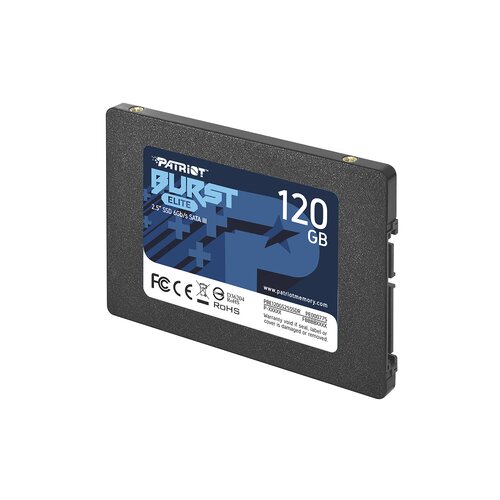 Patriot SSD 120GB 2.5 / SATA3 / Burst Elite / up to R/W / 450/320MB/s / PBE120GS25SSDR/ 36 mjeseci Slike