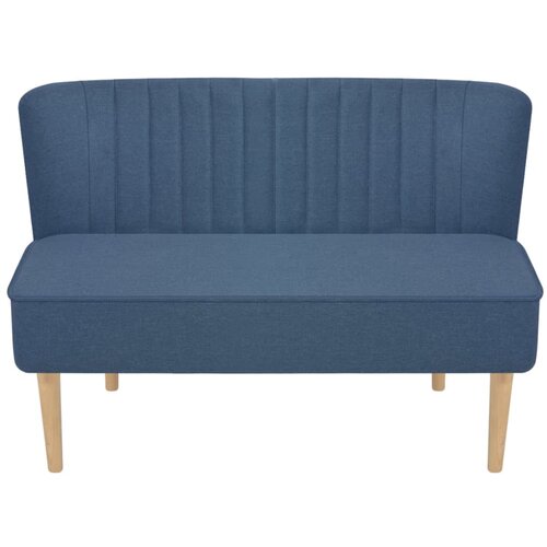 Maison Chic kavč - Sofa - Kanape iz blaga 117x55,5x77 cm moder, (21726460) Cene