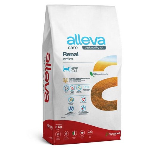Alleva hrana za mačke sa bubrežnim problemima 5kg Renal-Antiox Adult Care ALP10289 Slike
