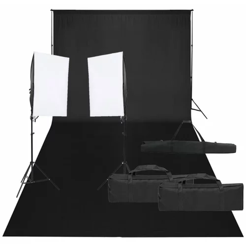  Oprema za fotografski studio sa setom svjetala i pozadinom