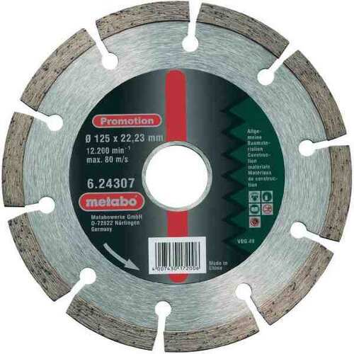 Metabo Rezna Ploča Dia-Ts, Dijamantska, 125x22.23 Slike