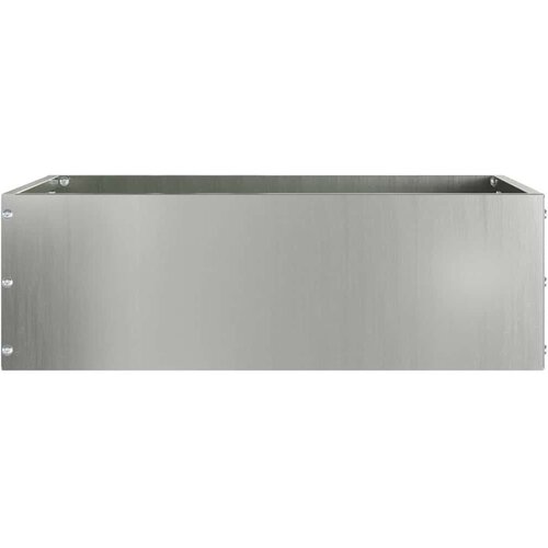 VidaXL Ograda oko Travnjaka 6 pcs Srebrno 40 x 40 x 13 cm Slike