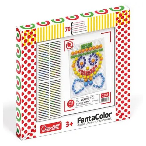Quercetti Quercetti: Fantacolor 70-delni komplet bucik klovn Cene