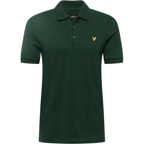 Lyle & Scott Majica žuta / kraljevski zelena / crna