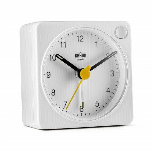 Braun BC 02 XW Quarzwecker weiß Lichtfunk. Cene
