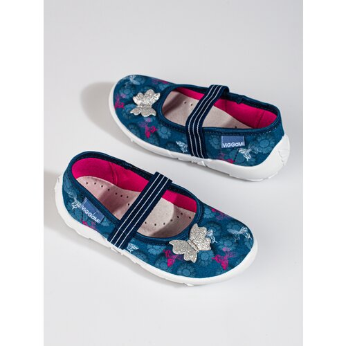Vi-Gga-Mi Blue slippers for girl Jenny Slike