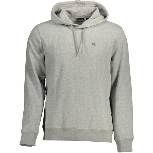 Napapijri SWEATSHIRT WITHOUT ZIP MEN GREY Slike