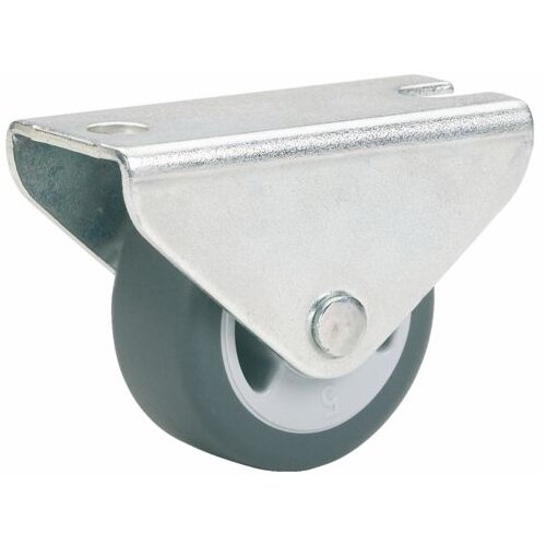 D&amp;Ouml;RNER + HELMER Fiksno pohi&amp;scaron;tveno kolo Stabilit (premer kolesca: 50 mm, nosilnost: 55 kg, drsni ležaj, s plo&amp;scaron;čo) Slike