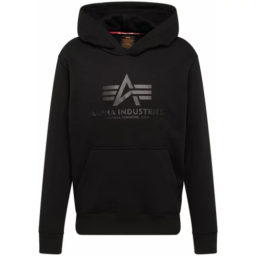Alpha Industries Sweater majica crna