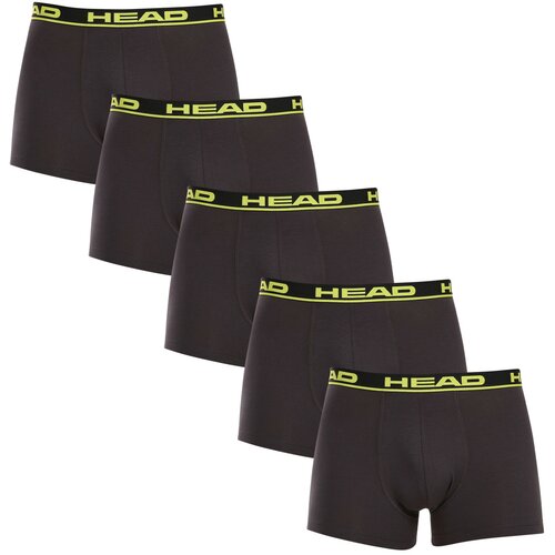 Head 5PACK Men's Boxer Shorts Grey Slike