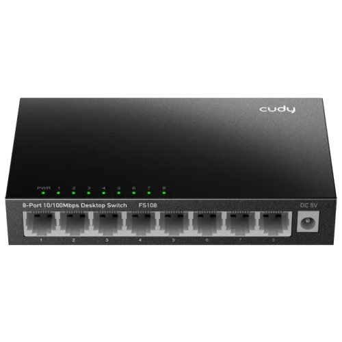 Cudy svič 10/100 8-port FS108/ metalno kučište Cene