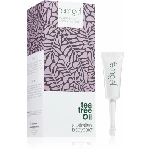 Australian Bodycare Femigel gel za intimno higieno s pomirjajočim učinkom 15x7,5 ml