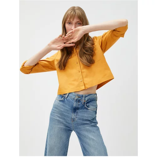 Koton Shirt - Yellow - Regular fit