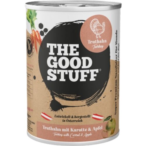 The Goodstuff Puran s korenjem in jabolki, mokra hrana - 800 g Slike