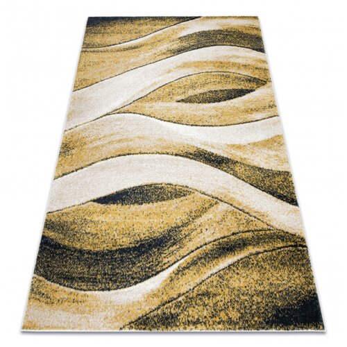 RugsX Preproga FUSION 1617 rumena / krem - Valovi, moderna, abstraktna 160x220 cm, (5000175260) Cene