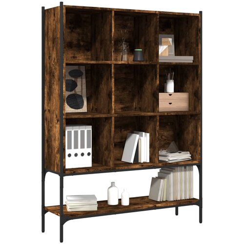 Regal za knjige boja hrasta 102x30x141,5 cm konstruirano drvo Slike