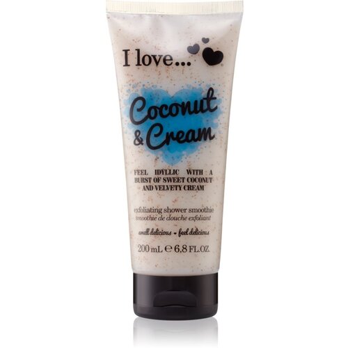 I love... Coconut & Cream piling za prhanje 200 ml Cene