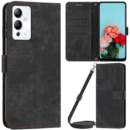 INORCO Za Infinix Note 12 5G/Note 12 Pro 5G PU usnjena torbica za telefon, natisnjeno stojalo, preklopna preklopna prevleka za denarnico, (22033717) Cene