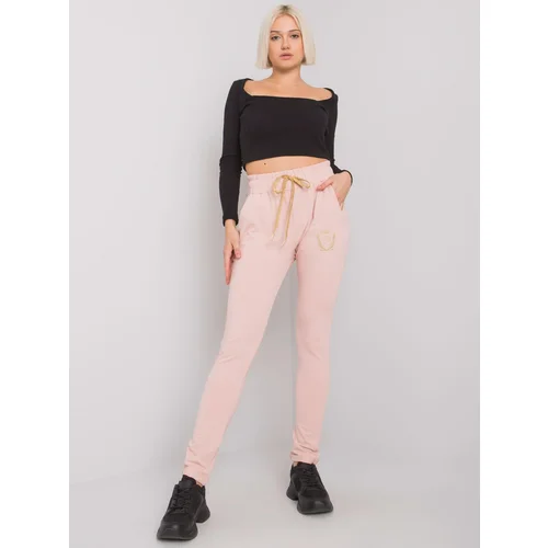 RELEVANCE Sweatpants-RV-DR-6685.70P-light pink