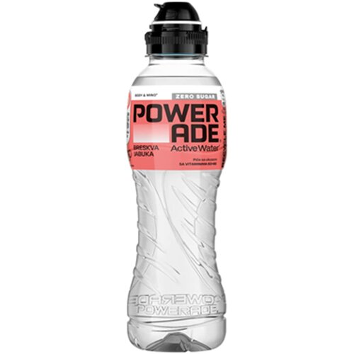 Powerade Voda Breskva Jabuka 0,5l PET Cene
