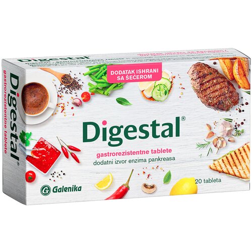 Galenika Digestal 20 tableta Cene