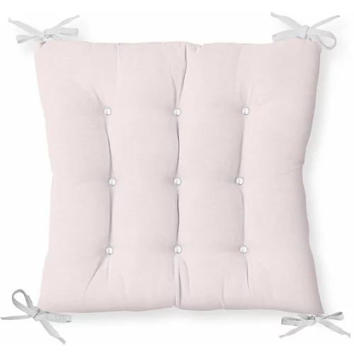 Minimalist Cushion Covers Sedežna blazina iz mešanice bombaža Fluffy, 40 x 40 cm
