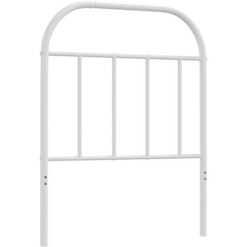  Metalno zamjensko uzglavlje bijelo 75 cm Slike