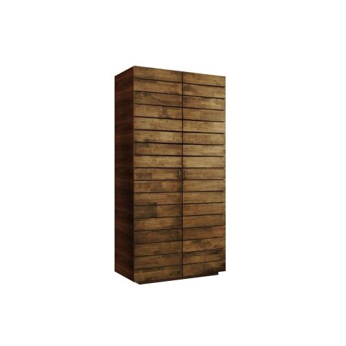 Hanah home Ormar Rb-167, 90x184x48 cm, , Smeđa Slike