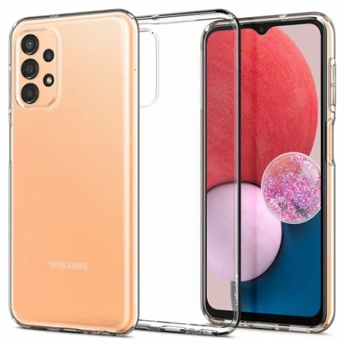 Spigen liquid crystal ovitek za samsung galaxy A13 lte A135 - prozoren Cene