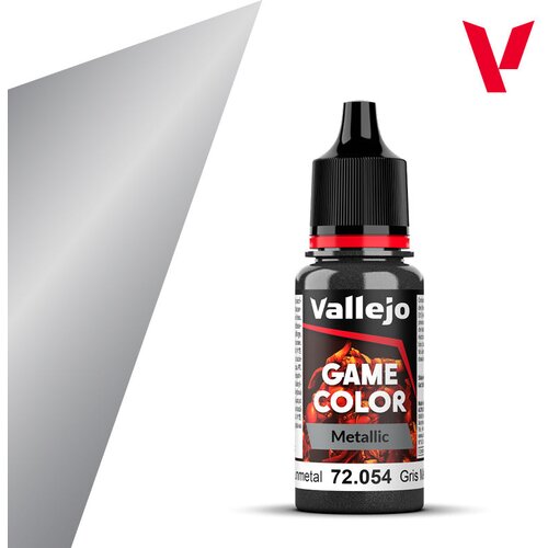 Vallejo Dark Gunmetal 18ml - Game Color 72.054 Cene