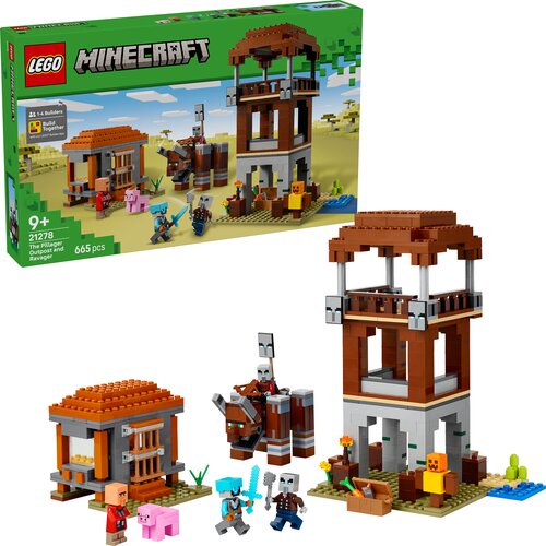 Lego Minecraft The Pillager Outpost and Ravager &scaron;tevilka 21278 Cene