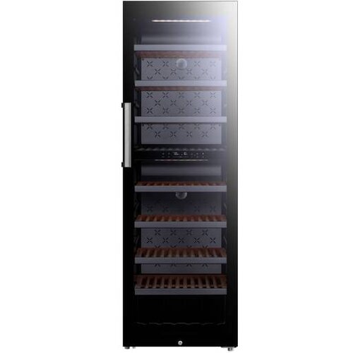 Tesla vinska vitrina  RW430M/EDve zone/ Drvene police/193boce/59,5x70,5x184,5/crna Cene
