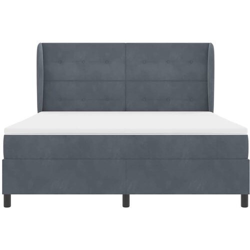  Krevet s opruga kutije Tamno siva 200 x 180 cm Bar&amp;scaron;un Slike