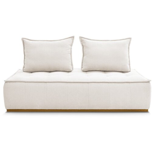 Bobochic Paris Bijela sofa od bouclé tkanine 175 cm Elisa – Cene