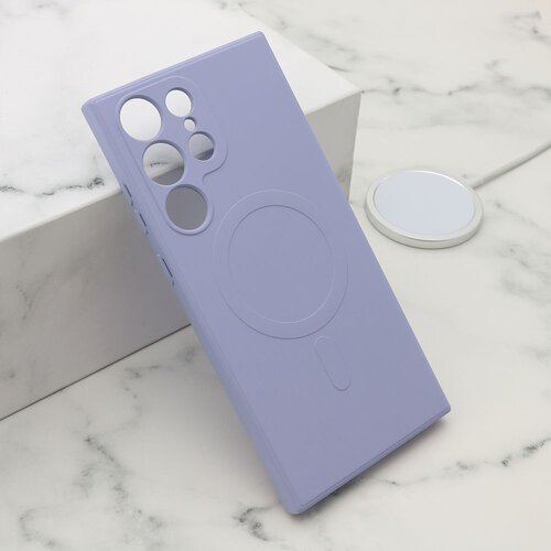  Maska VELVET TOUCH MagSafe za Samsung S918B Galaxy S23 Ultra/ ljubičasta Cene