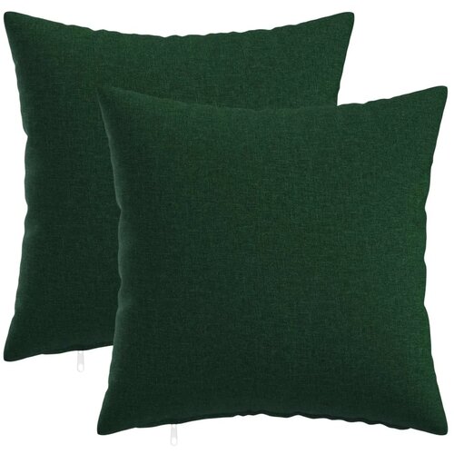  Jastuk s jastukom HEERLEN 2 kom. Tamnozelena Tkanina - Tamnozelena 30 x 30 cm 2 Cijene
