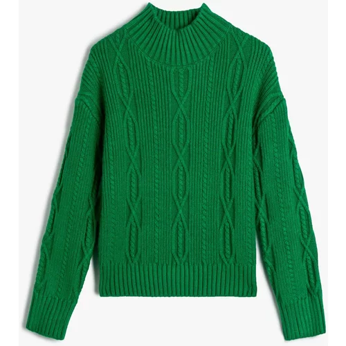 Koton Girl's Green Sweater