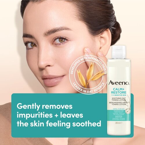 Aveeno Calm + Restore pomirjajoči tonik 200 ml Slike