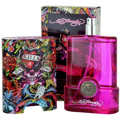 Christian Audigier Ed Hardy Hearts &amp;amp; Daggers for Her parfumska voda za ženske 100 ml Slike